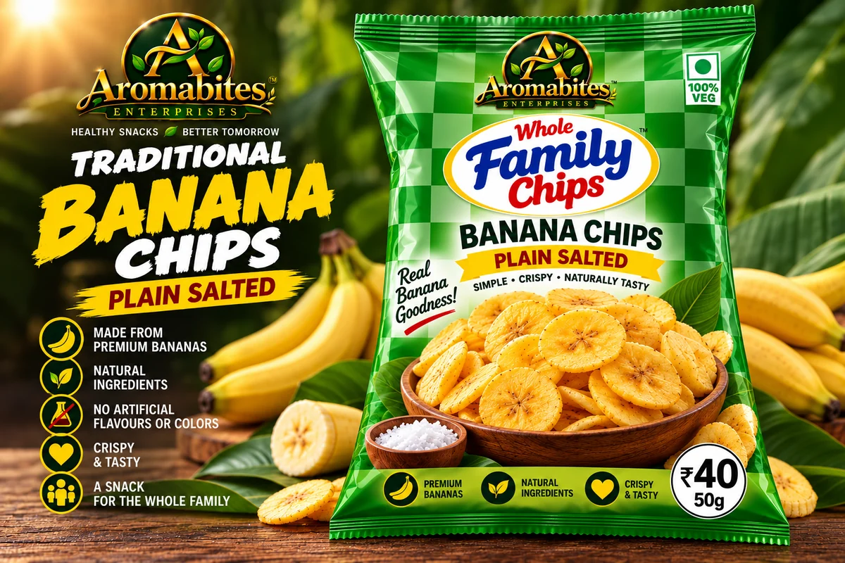 Banana Chips – Plain Salted